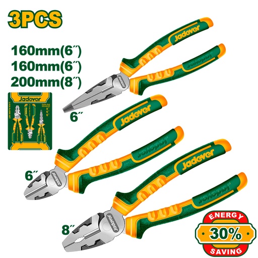 [JDPS0613] Set Pinzas Alicates x3   [d]