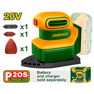 [JDRAP5020] Lijadora Orbital Delta 20V 12000rpm[d]