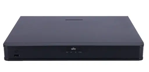 [NVR302-32E2] NVR 32ch Uniview 12MP 4K iA Avanzada i/o Alarma Onvif HDMI y VGA independientes (NVR302-32E2)