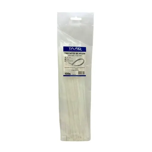 [PI-13200] Precinto Taad blanco 3.6x250mm (PI-13200)