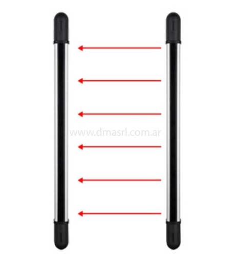 [ZBI-604] Barrera Infrarroja 60m cortina 4 Haces 73cm Ziji (ZBI-604)