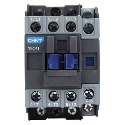 [NXC-18 24V 50/60Hz] Contactor Chint 3 polos + 1NA+1NC 24VCA