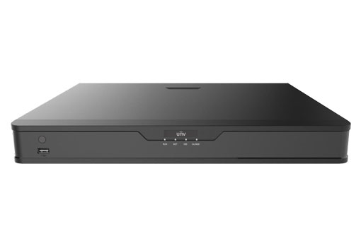 [NVR302-16S2-P16] NVR PoE 16Ch Uniview 8mpx 4K iA Avanzada i/o Alarma Onvif/RTSP Ultra H265 2 discos (NVR302-16S2-P16)