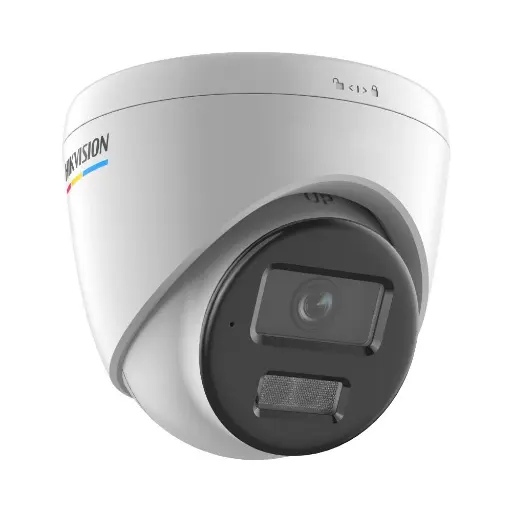 [DS-2CD1327G2H-LIU] Camara IP Hikvision 2MP ColorVu+IR Hybrid Light Turret 2.8mm 30m Microfono PoE IP67 (DS-2CD1327G2H-LIU)