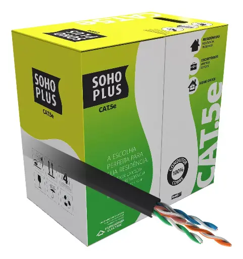 [40500FKSoho.metro] Cable UTP CAT. 5e Exterior Furukawa SOHO PLUS x 305mts 100% cobre (x metro)