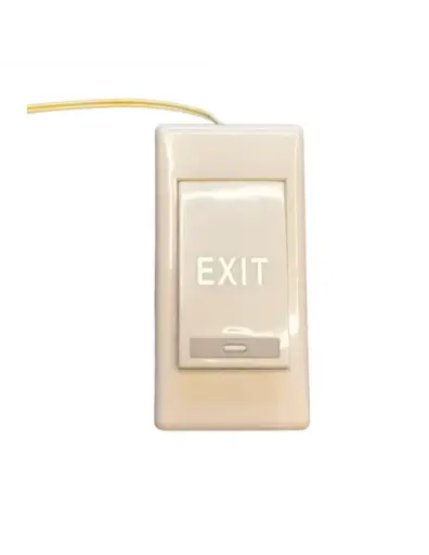 [ACC-ZD-BT-A3-PLASTIC] Botón Pulsador Salida  Plastico Rectangular (ACC-ZD-BT-A3-PLASTIC)