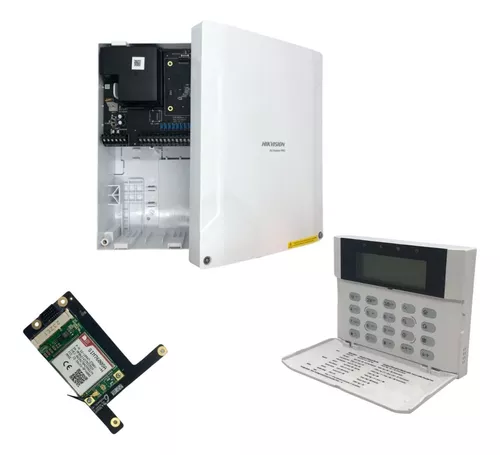 [#pha48.kit4g] Kit AxhybridPro pha48+teclado+4g+bateria+sirena interior y exterior 