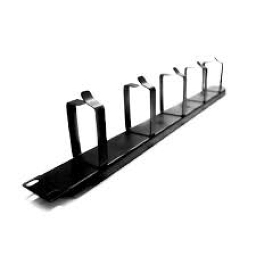 [RV-O-1U] Organizador de cable Reguvolt 1U de 5 anillos de metal para rack (RV-O-1U)