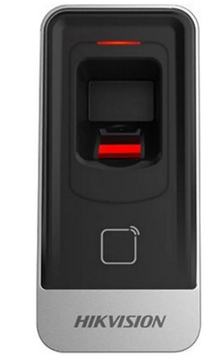 [DS-K1201AMF] Control de acceso IP Hikvision digital con lector de huella y tarjeta (DS-K1201AMF)