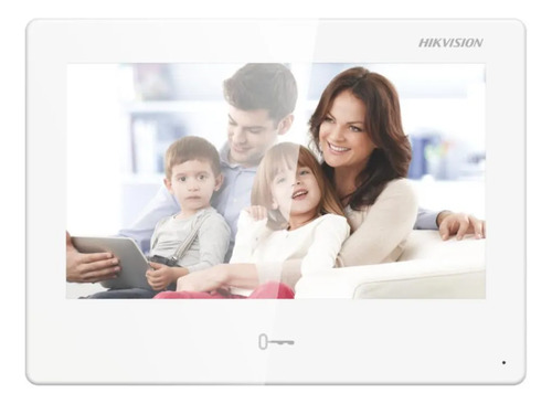 [DS-KH9310-WTE1] Pantalla Interior IP Hikvision 7" Touch Android PoE TF Card 8 Entradas Alarma App Hik-Connect (DS-KH9310-WTE1)