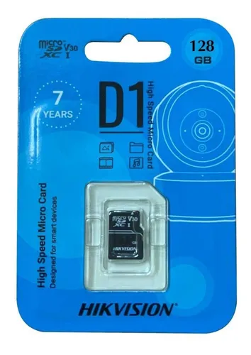 [HS-TF-D1 128G] Tarjeta MicroSD 128gb Hiksemi/Hikvision (HS-TF-D1 128G)