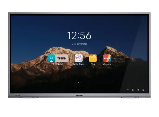 [DS-D5B65RB/C ver] Pantalla Interactiva Hikvision 65" 4K Android 11 WiFi Multi Touch HDMI USB-C Bluetooth (DS-D5B65RB/C)