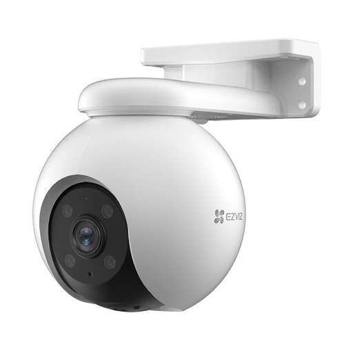 [CS-H8-5MP] Camara IP PT WiFi Ezviz H8 Pro 3K 4mm 360° Auto Tracking Sirena ColorVu SD IP66 (CS-H8-5MP)