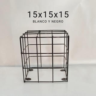 [jaula15ar] Jaula de proteccion chica 15x15x15 cm (agarre arandela)