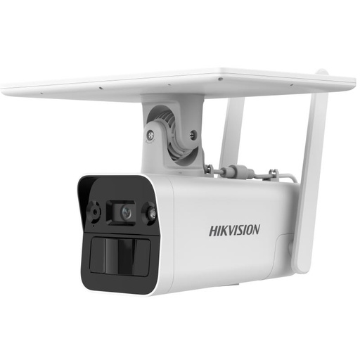 [DS-2XS2T41G1-ID/4G/C05S07(4MM)] Camara IP Solar 4G Hikvision 4MP 2.8mm IR30m Microfono Parlante MicroSD iA IP67 Bateria Panel Integrado (DS-2XS2T41G1-ID/4G)