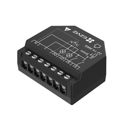 [CS-T36-R100-WM] Rele WiFi Ezviz T36 Doble Canal Control App Alexa Google Medidor Energia 220V (CS-T36-R100-WM)