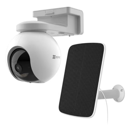 [CS-EB8 + SP-R100] Camara IP Wifi 4G 2K Ezviz EB8 Exterior 360° + Panel Solar (CS-EB8 + SP-R100)