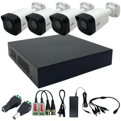 [Kitx4F] Kit DVR + 4 Camaras 2mp + accesorios