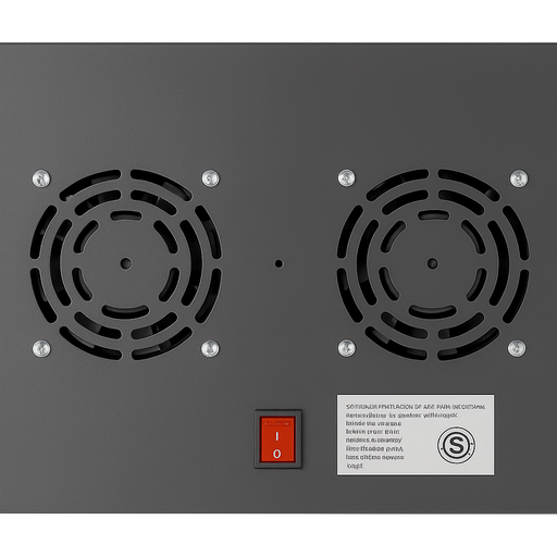 [RV-COOL-2U] Modulo de ventilación Reguvolt para racks de pie 2U (RV-COOL-2U)
