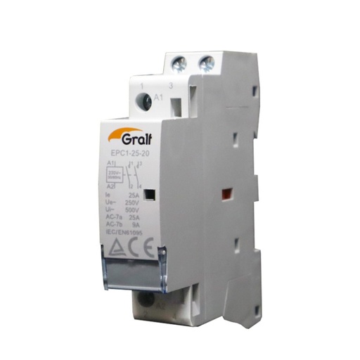 [EPC1-25-20] Contactor modular 2NO 220VAC (EPC1-25-20)