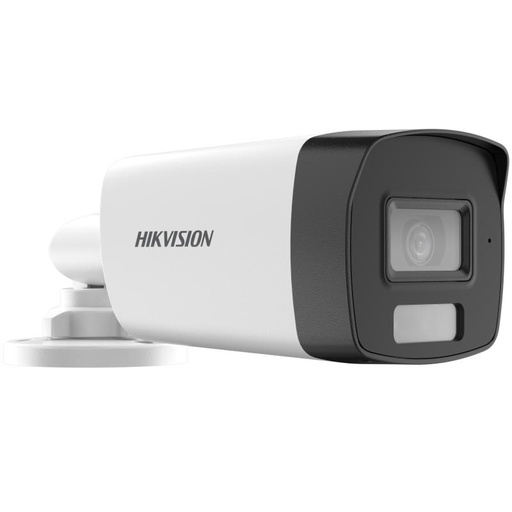 [DS-2CE17D0T-LFS] Camara Bullet Hikvision 2MP Smart IR/Luz Blanca 40m Audio IP67 (DS-2CE17D0T-LFS)