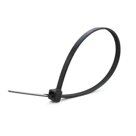 [PN76-450N] Precinto de nylon Inteck 7.6mmx45cm filtro uv negro x 50u  (PN76-450N)