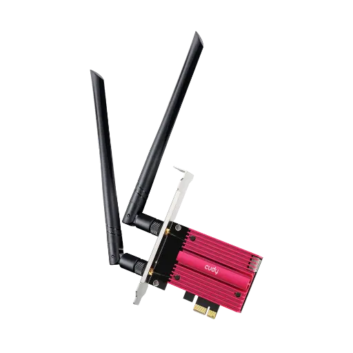 [WE3000S] Adaptador WiFi 6E PCIe Cudy WE3000S Tri-Banda AX5400 + Bluetooth 5.3 (WE3000S)
