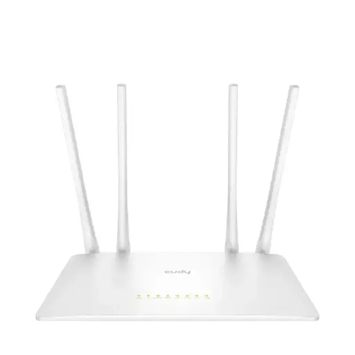 [WR1200] Router Wi-Fi Cudy AC1200 Dual Band 4 Antenas 5 en 1 (WR1200)