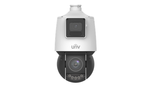 [IPC94144SR-X25-F40C] Camara IP 4MP+4MP Uniview PTZ Dual Lighthunter 25X IR100m Doble lente  iA avanzada seguimiento rostro conteo (IPC94144SR-X25-F40C)