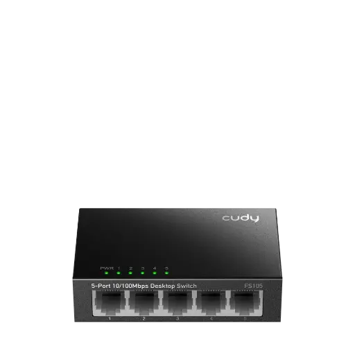 [FS105] Switch 5 Puertos 10/100 Mbps Cudy (FS105)