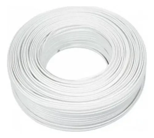 [BI075xRollo] Cable bipolar Lestrand 2x0.75mm² blanco normalizado (x rollo 100m)