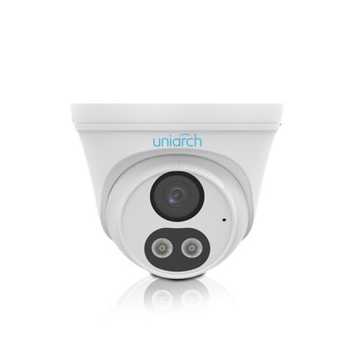 [IPC-T132-AF28-DL-ECO] Camara IP 2MP Uniarch 2,8mm PoE LuzDual IR30m IP67 Microfono DeteccionHumano (solo alim PoE) (IPC-T132-AF28-DL-ECO) 
