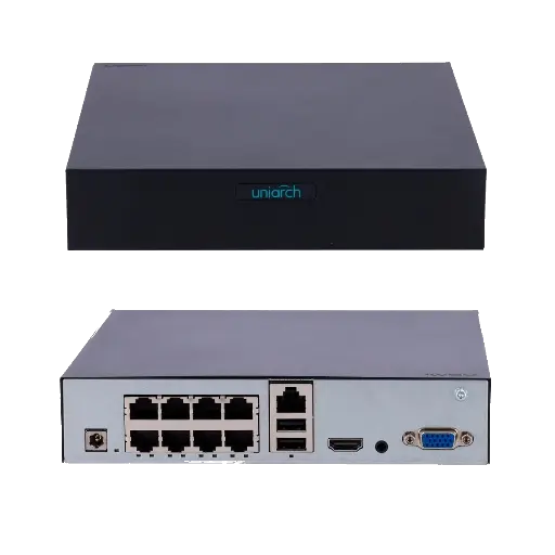 [NVR-108S3-P8-ECO] NVR PoE 8ch Uniarch 6MP UMD (NVR-108S3-P8-ECO)