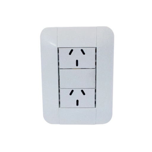 [SE-710 E/P] 2 tomas espiga plana Taad Linea Eco tapa/bastidor (SE-710 E/P) 