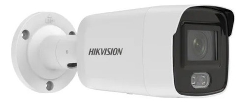 [DS-2CD2047G2-LU] Camara IP 4MP Hikvision ColorVu H265+ IP67 micrófono luz blanca hasta 40m (DS-2CD2047G2-LU)