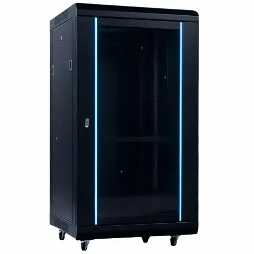 [INGLOBAR-MURAL-15U] Rack Mural Inglobar 15U 400mm Puerta de Vidrio + Bandeja