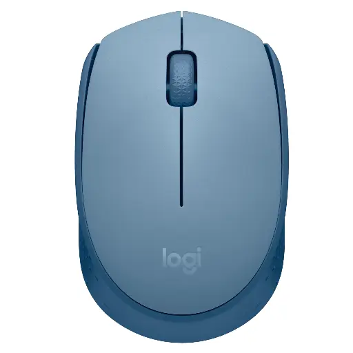 [M170A/G] Mouse Logitech inalambrico M170 Azul/Gris (cyo) 