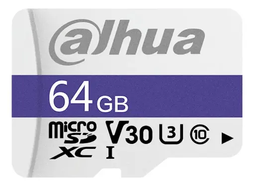 [DHI-TF-C100] Tarjeta MicroSD 64Gb Dahua Purpura C10 U3 V30 (DHI-TF-C100)