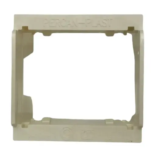 [4008B] Adaptador a perfil DIN PercanPlast p/20 blanco (4008B)