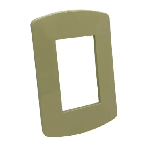 [90687] Tapa Marfil linea Spot TAAD p/ bastidor - comp/Jeluz (S-7150)