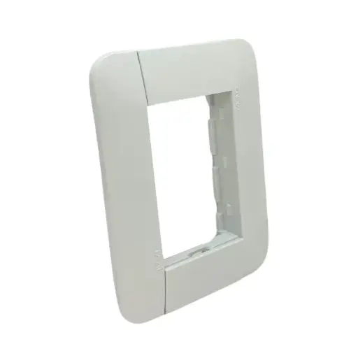 [441S9100] Tapa bastidor Taad color blanco con tornillos (S-9100)