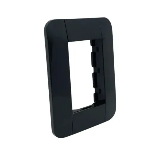 [90586] Tapa bastidor Taad con tornillos color gris (S-9151)