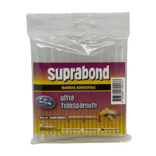 [90549] Barra de silicona Suprabond fina ultra transparente x25u (C HM F10 UT 25)