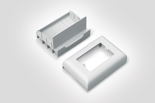 [440237] Accesorio Módulo p/Bastidor c/Separador. Autoextinguible: SMSAU. HellermannTyton