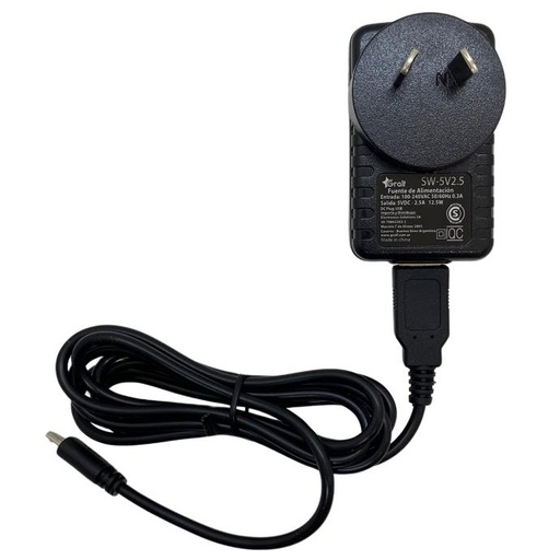 [0705251] Fuente switching premium 5V 2.5A USB Gralf (SW-5V2.5)