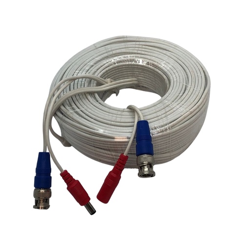 [724] Cable prearmado video y alimentación par. 30 Mt (CABLE-HV+P-30M)