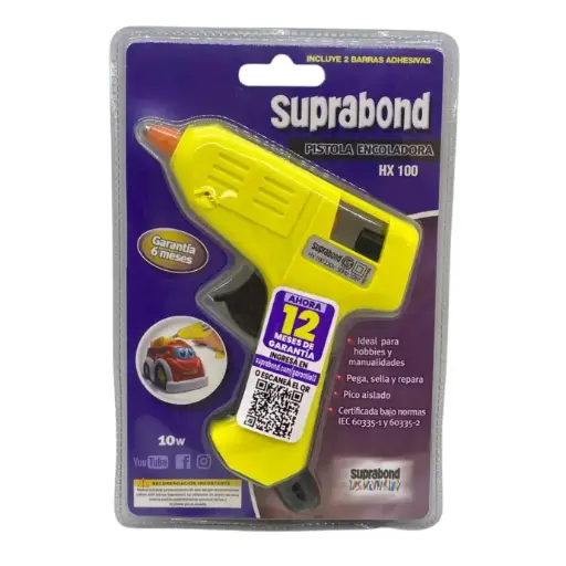[90546] Pistola encoladora HX-100 Suprabond 10 watts para barras finas (C PHX 100)