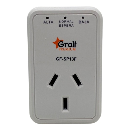 [90307] Protector de tensión enchufable fijo Gralf (GF-SP13-F)