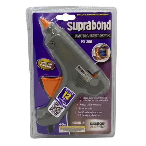 [90501] Pistola encoladora PX-300 Suprabond 40 watts para barras gruesas (C PX 300)