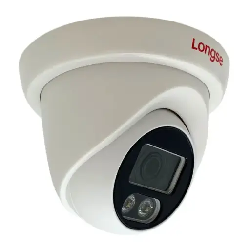 [90192] Minidomo Longse 5MP FullColor metalico lente 3.6mm (LONGSE-CMSDHTC200FEHW)